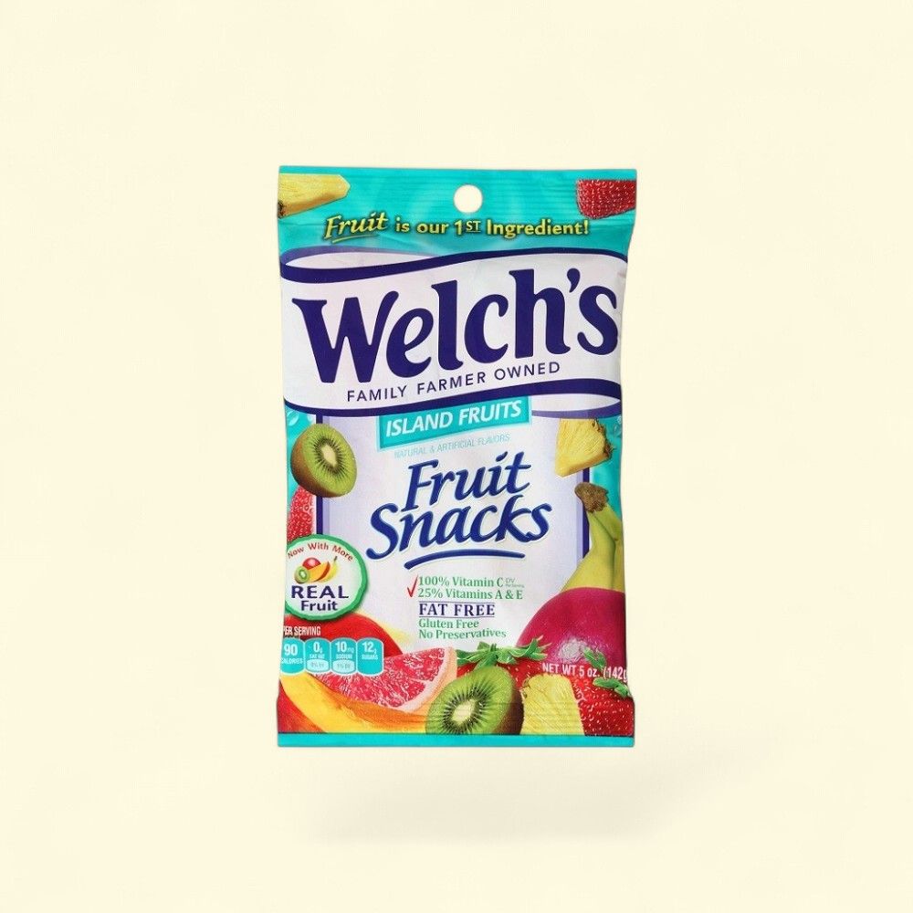 Welch's Island Fruit Snacks, Tropical Blend, 5 oz — authentic US product shipped worldwide by Treatspree