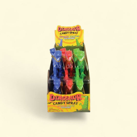 Dinosaur Spray Candy - 12 Count (0.23 oz each) — authentic US product shipped worldwide by Treatspree