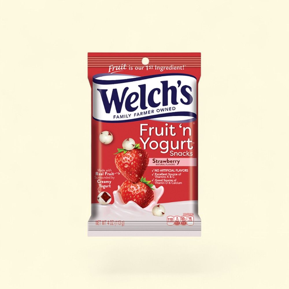 Welch's Strawberry Fruit 'n Yogurt Snacks — authentic US product shipped worldwide by Treatspree