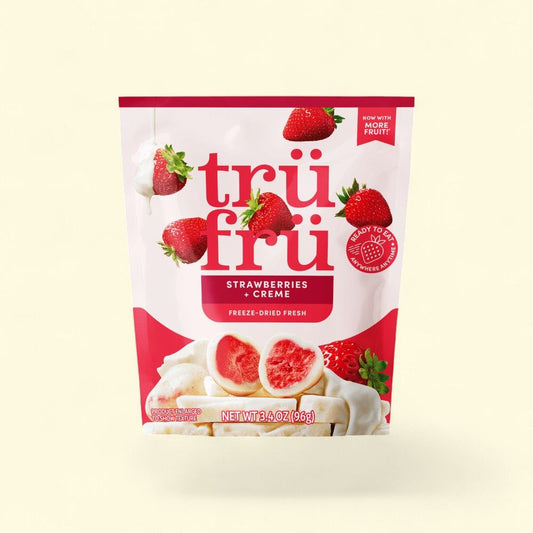 Tru Fru Freeze Dried Strawberries & Crme, 3.4 oz