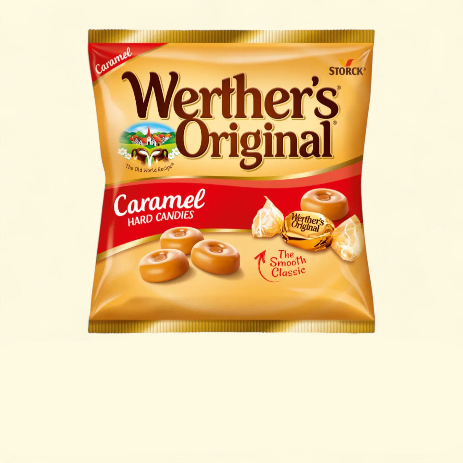 Werthers Original Hard Caramel Candy, 5.5 oz — authentic US product shipped worldwide by Treatspree