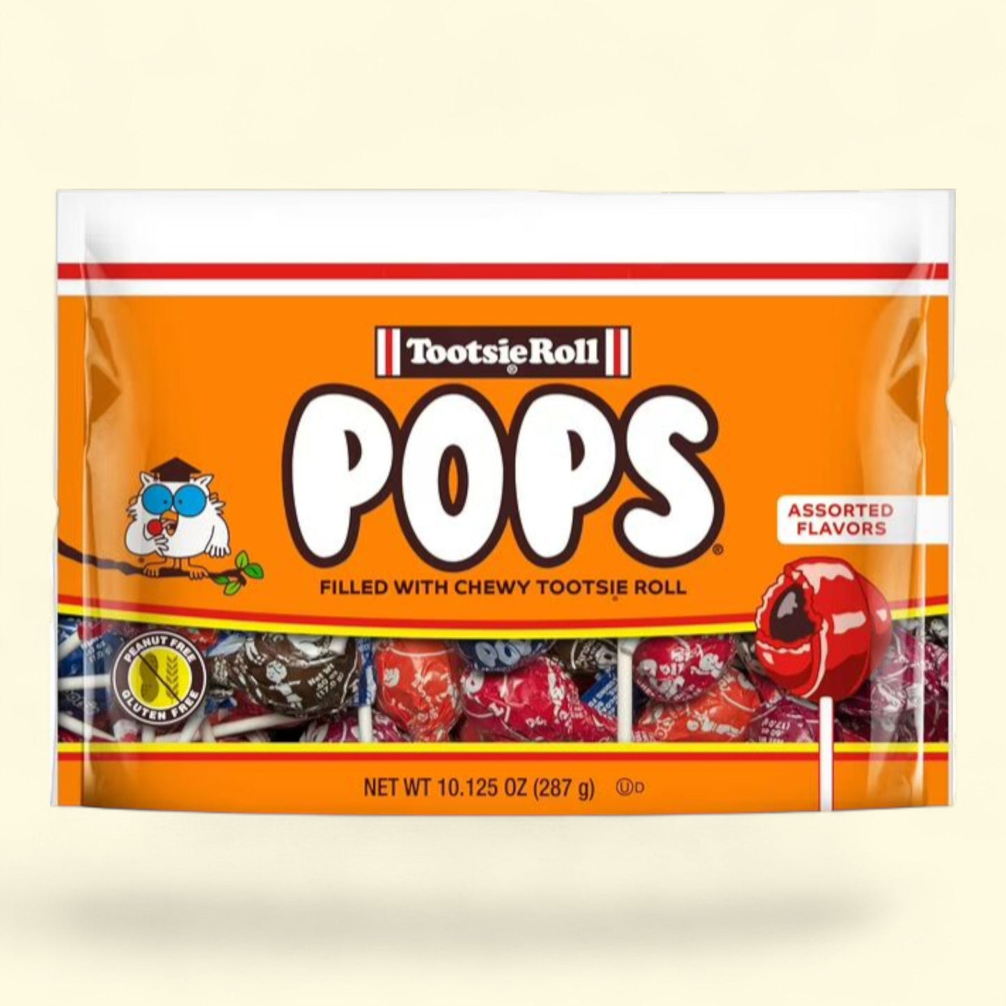 Tootsie Pops, Assorted Flavor Lollipops, 10.12 oz