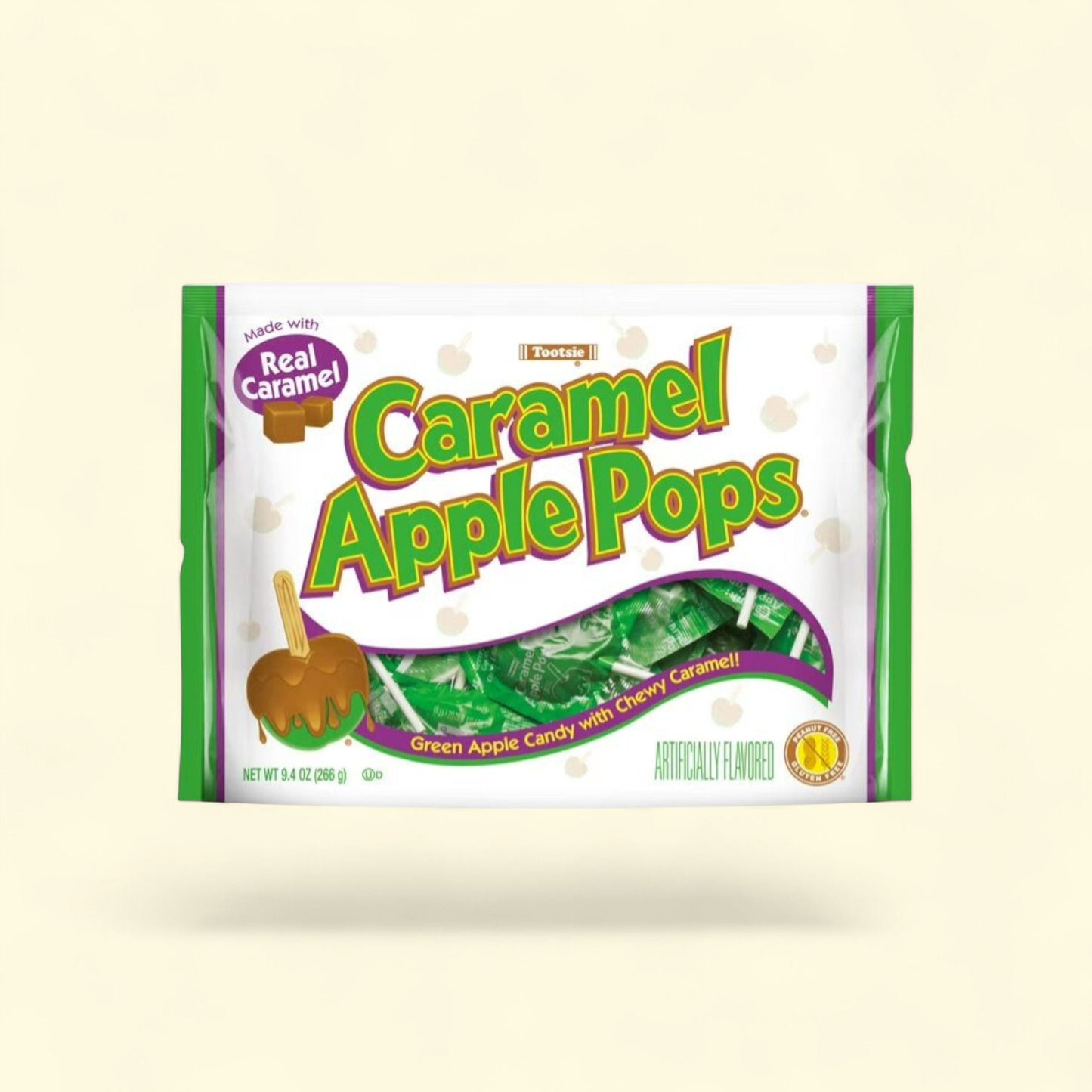 Tootsie Caramel Apple Pops, 9.4 oz — authentic US product shipped worldwide by Treatspree