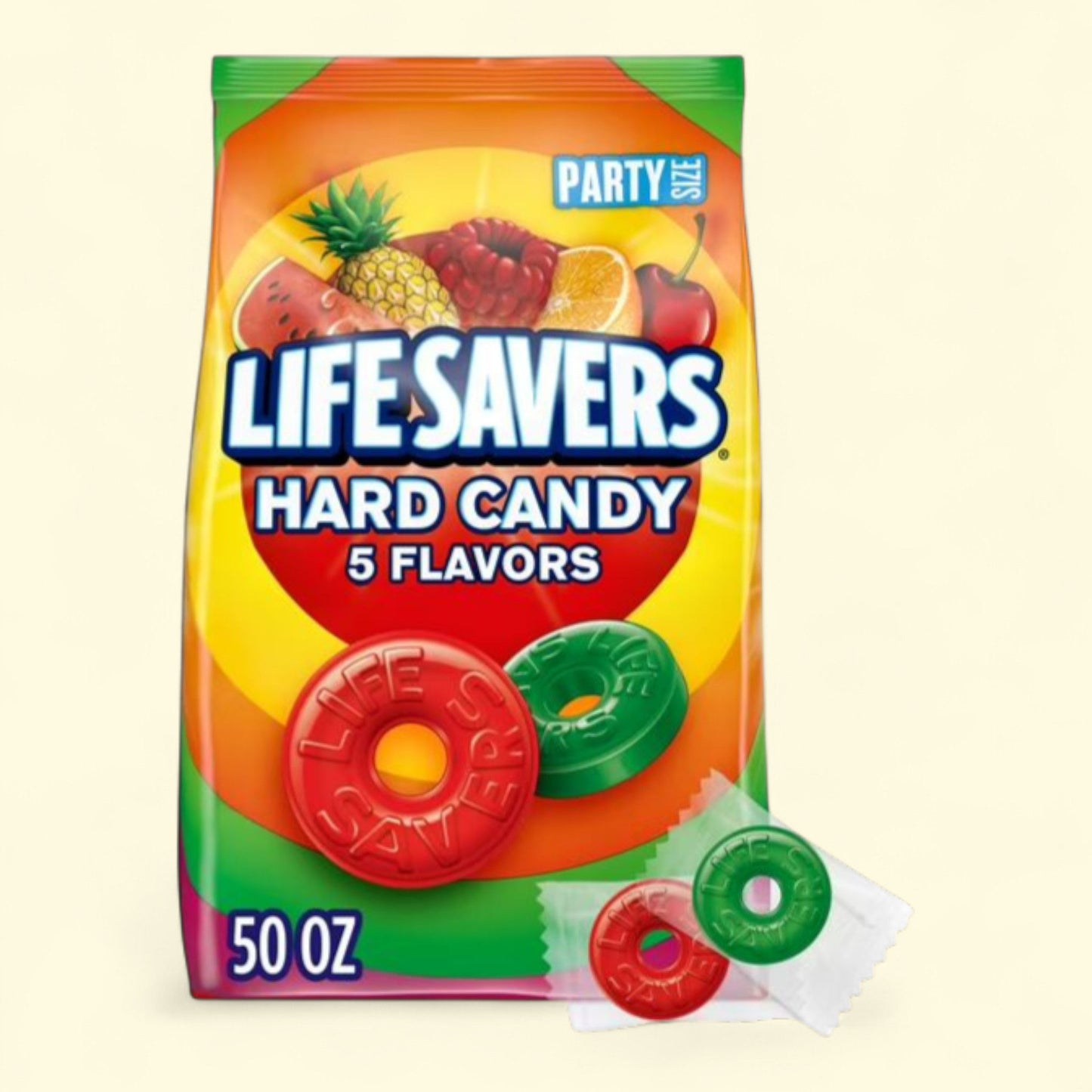 LIFE SAVERS Hard Candy, Party Size 50 oz
