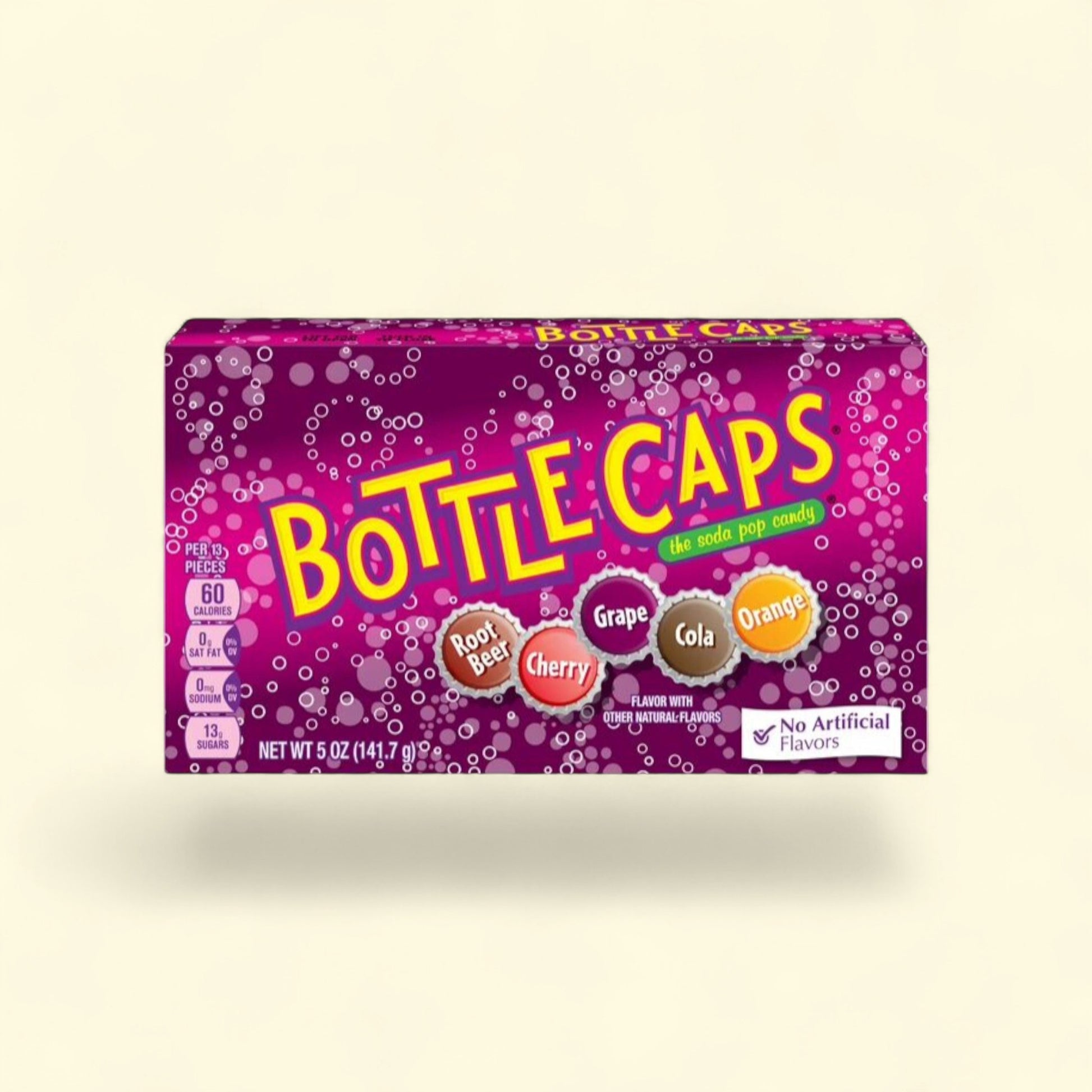 Bottle Caps, Soda Pop Flavored Candy, 5 oz — authentic US product shipped worldwide by Treatspree