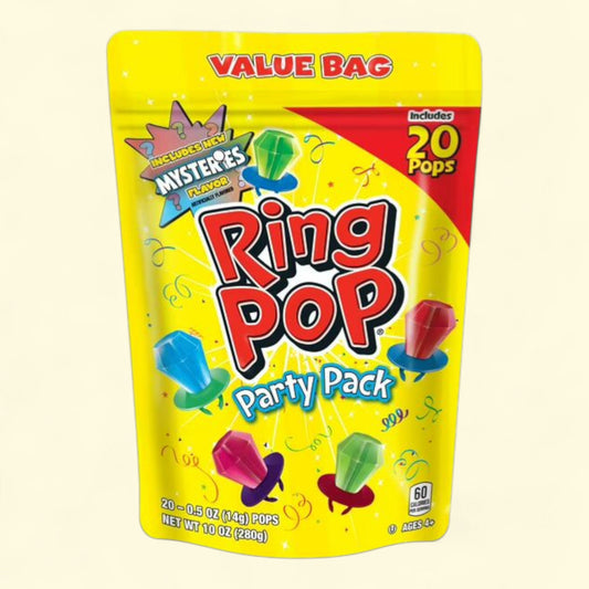Ring Pop, Assorted Flavor, 10 oz, 20 Count