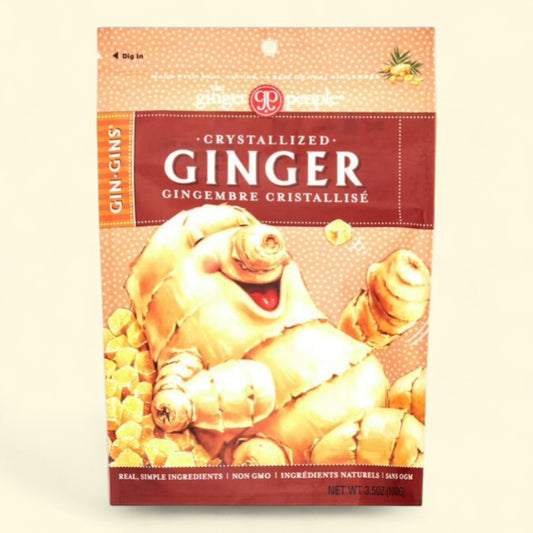 Gin Gins, bonbons au gingembre confit, 100 g