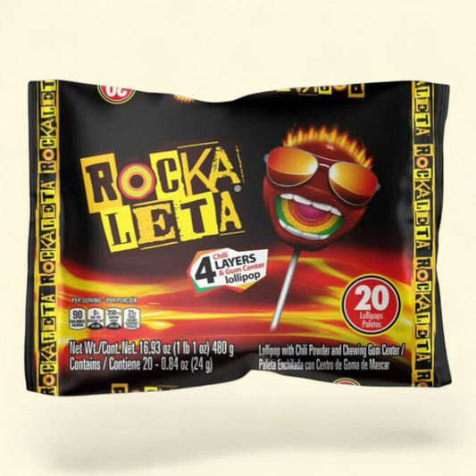 Sonric's Rockaleta Lollipops, 20 Count