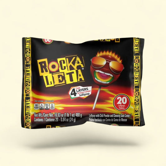 Sonric's Rockaleta Lollipops, 20 Count — authentic US product shipped worldwide by Treatspree