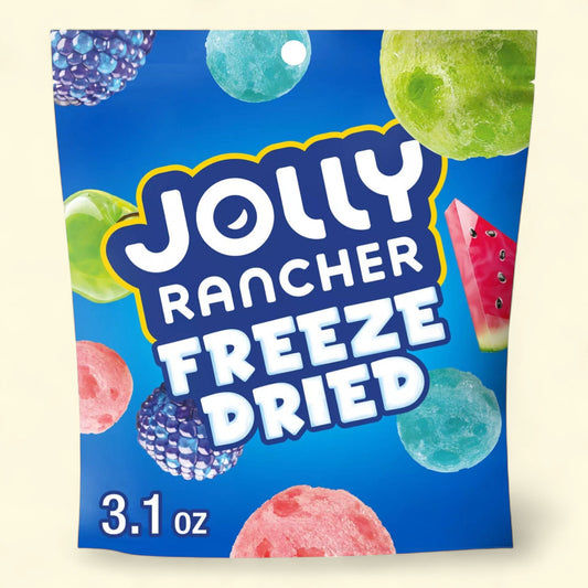 Jolly Rancher Freeze Dried Original Fruit Flavored Candy, 3.1oz — authentic US product shipped worldwide by Treatspree