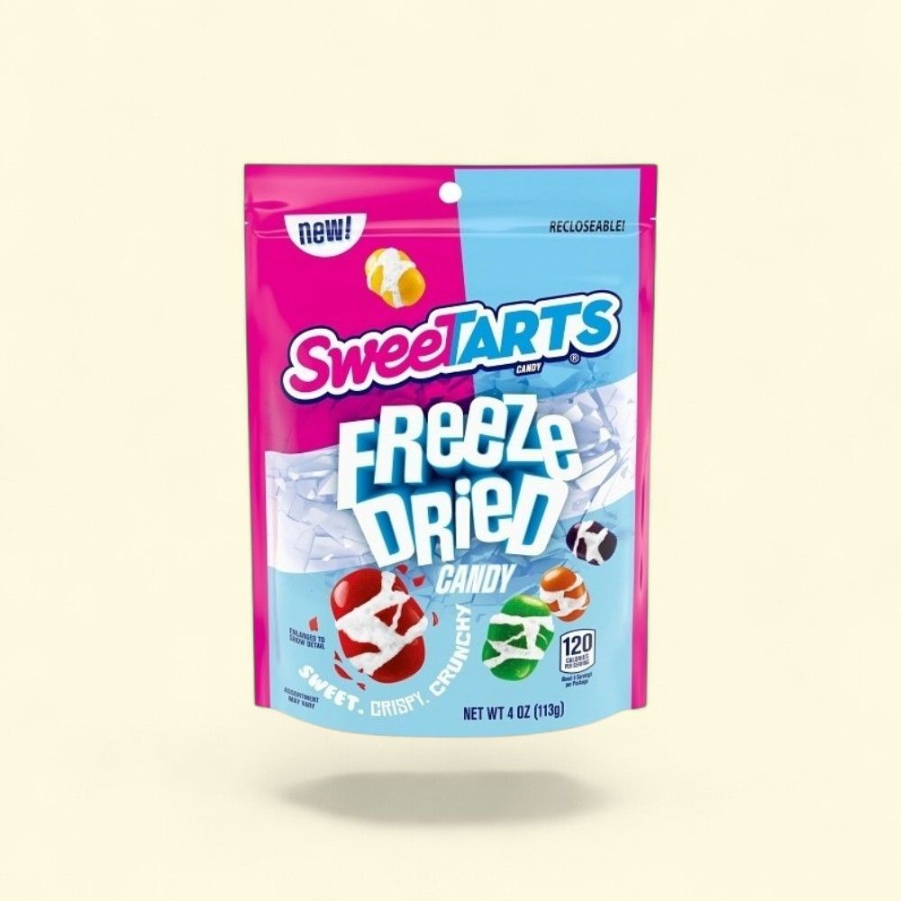 Sweetarts Freeze Dried Candy 4 oz Bag — authentic US product shipped worldwide by Treatspree