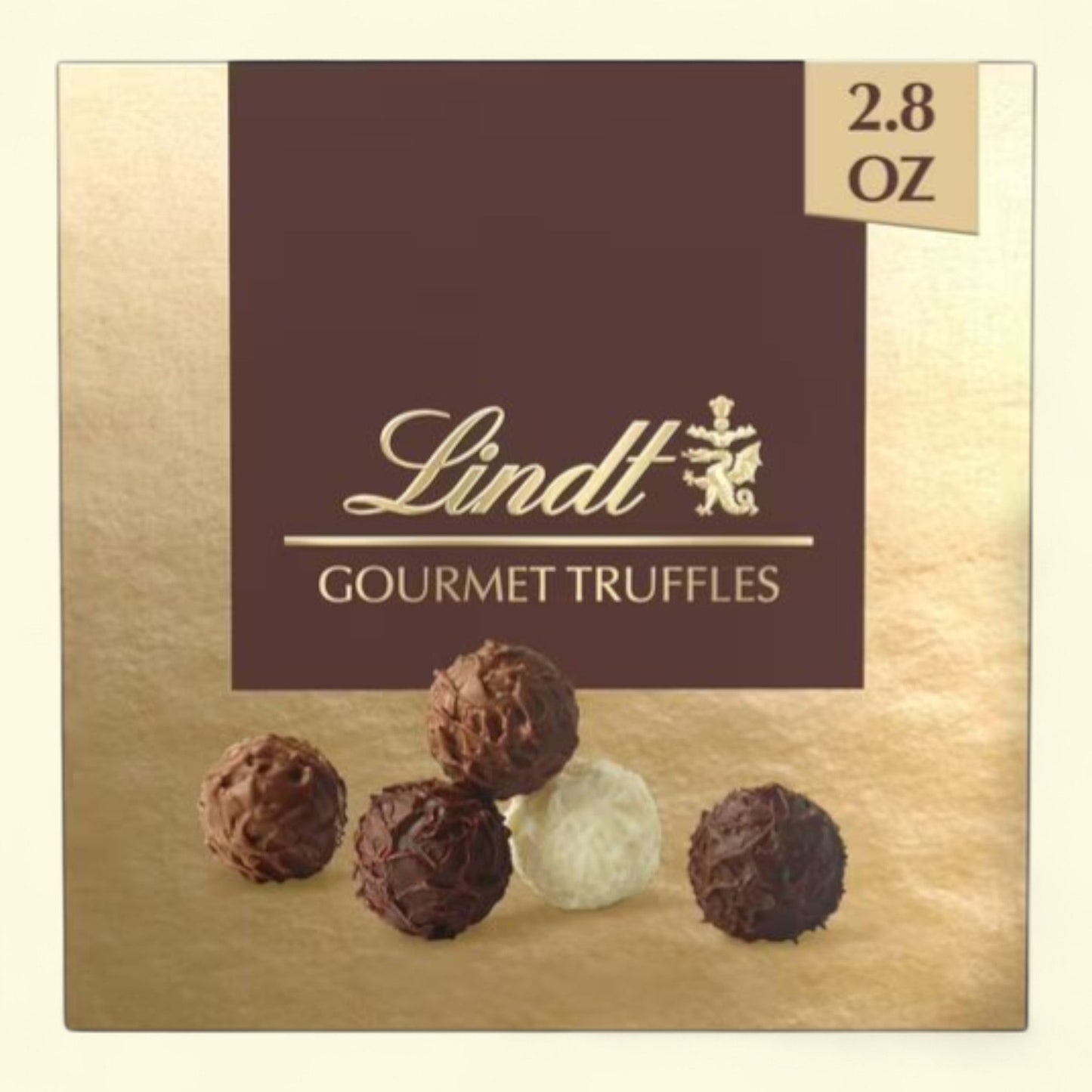 Lindt Gourmet Truffles, Assorted Chocolate Candy, 2.8 oz