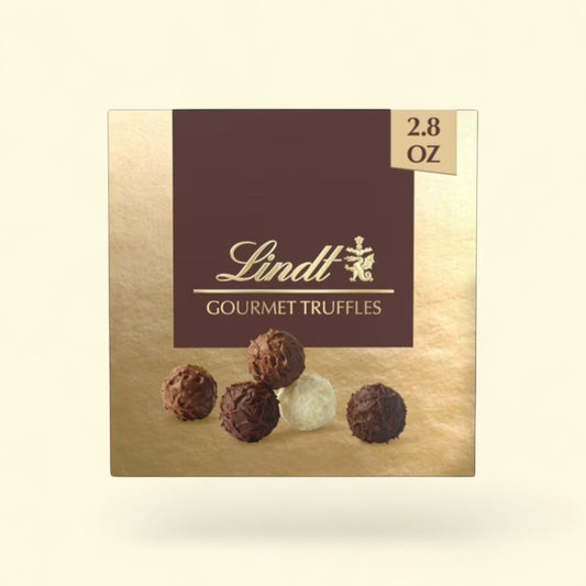 Lindt Gourmet Truffles, Assorted Chocolate Candy, 2.8 oz — authentic US product shipped worldwide by Treatspree