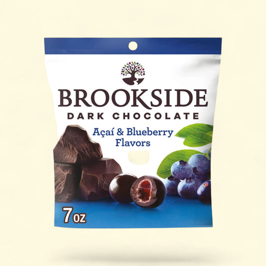 BROOKSIDE Dark Chocolate Acai and Blueberry Flavored Snacking Choco... — authentic US product shipped worldwide by Treatspree