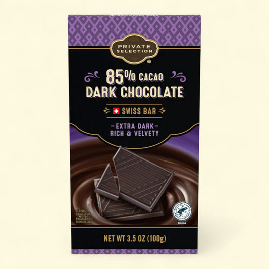 Dark chocolate bar