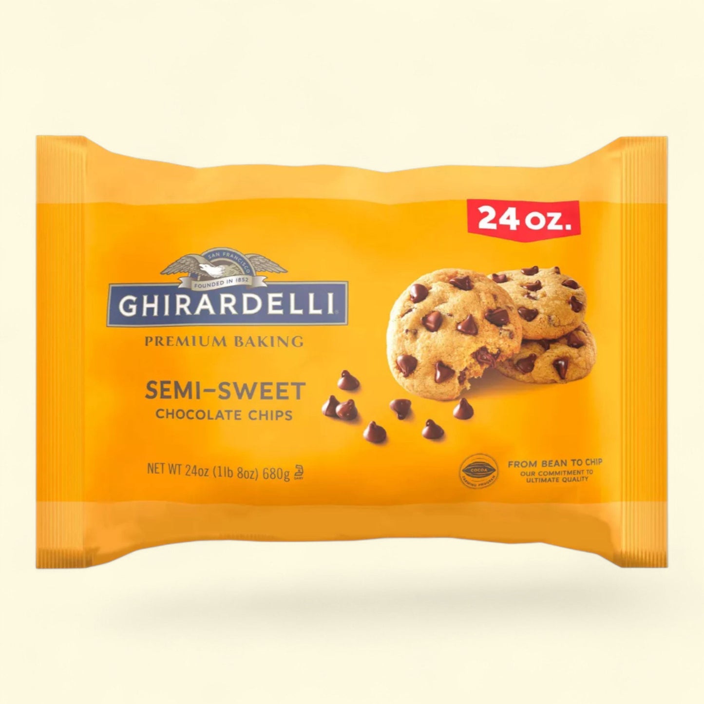 Ghirardelli Baking Chocolate Chips, Premium, 12 oz