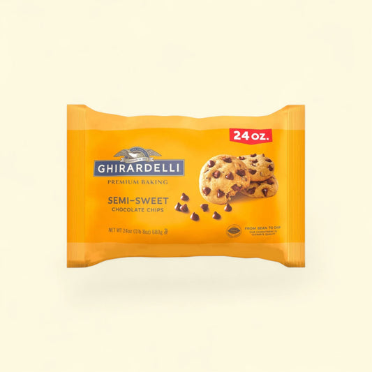 Ghirardelli Baking Chocolate Chips, Premium, 12 oz — authentic US product shipped worldwide by Treatspree