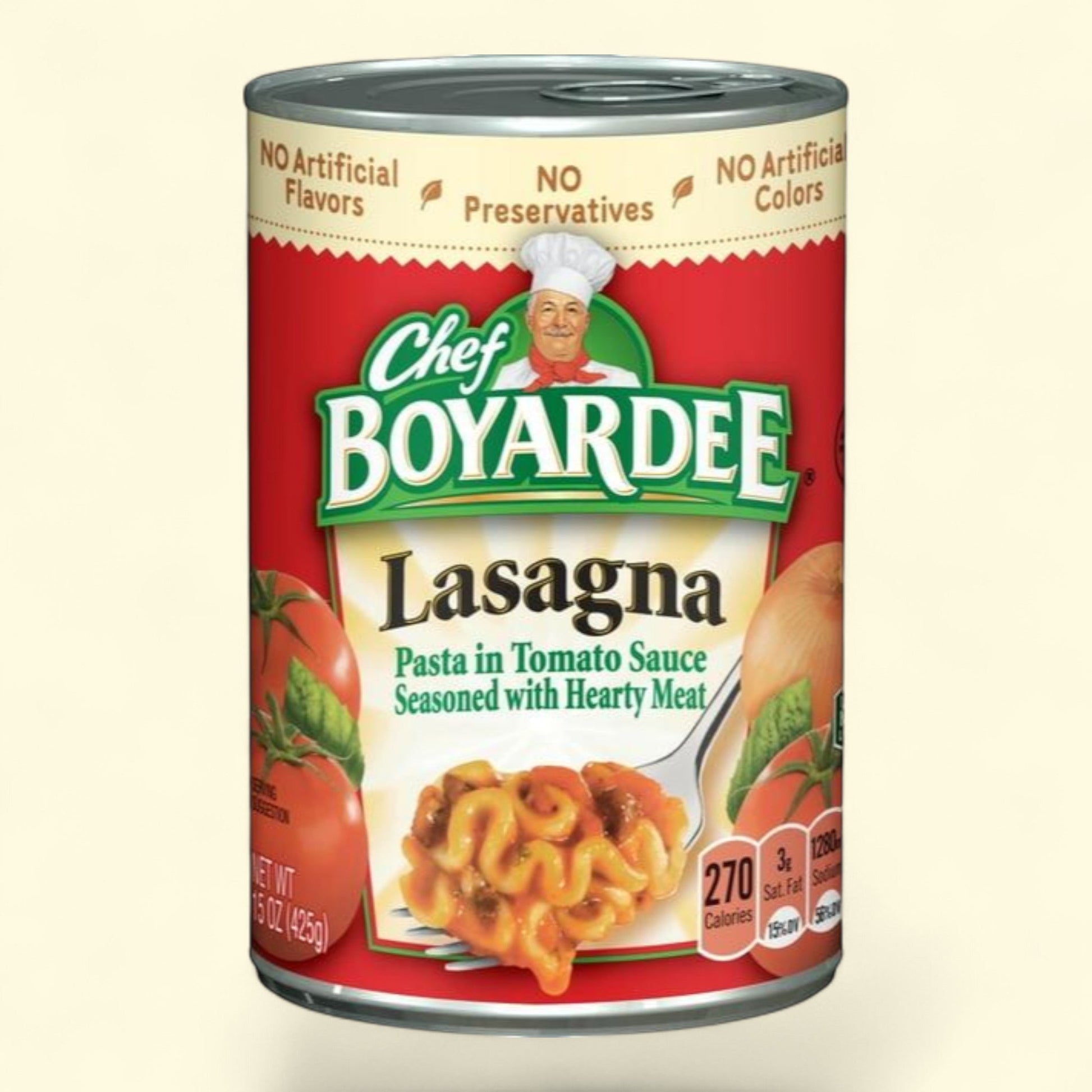 Chef Boyardee Lasagna, 15 oz. Can — authentic US product shipped worldwide by Treatspree