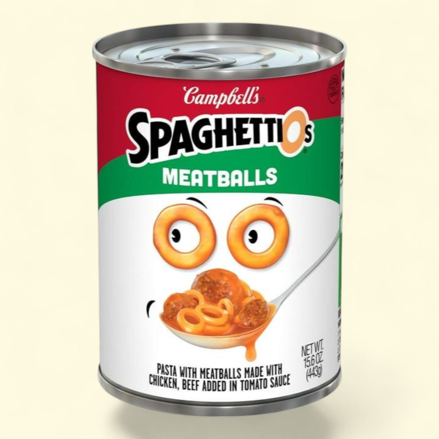SpaghettiOs Pasta with Meatballs, 15.6 oz Can