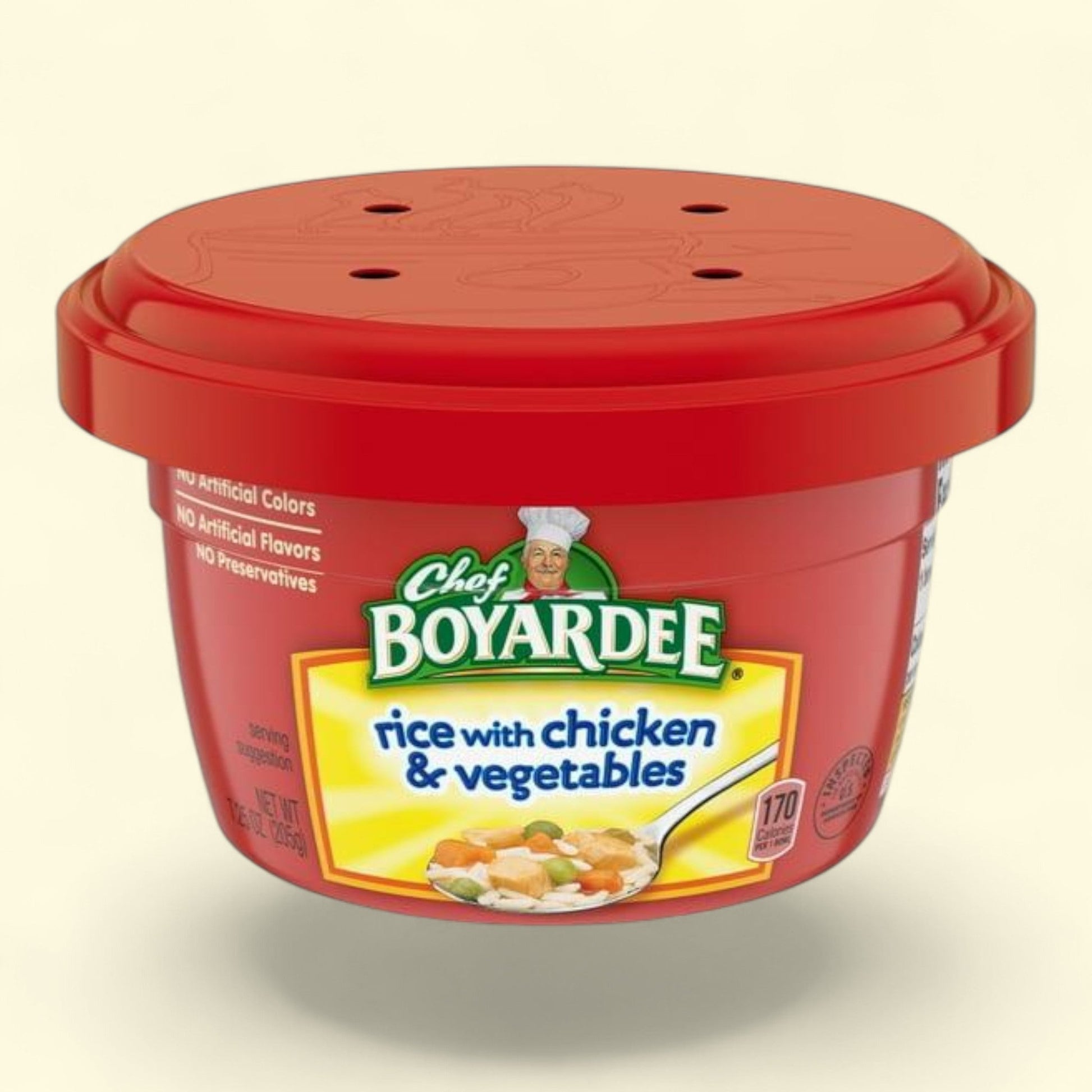Chef Boyardee Rice with Chicken & Vegetables, 7.25 oz. — authentic US product shipped worldwide by Treatspree