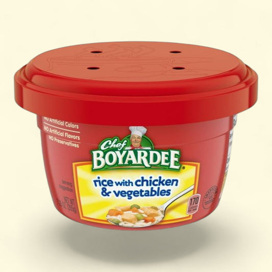 Chef Boyardee Rice with Chicken & Vegetables, 7.25 oz. — authentic US product shipped worldwide by Treatspree