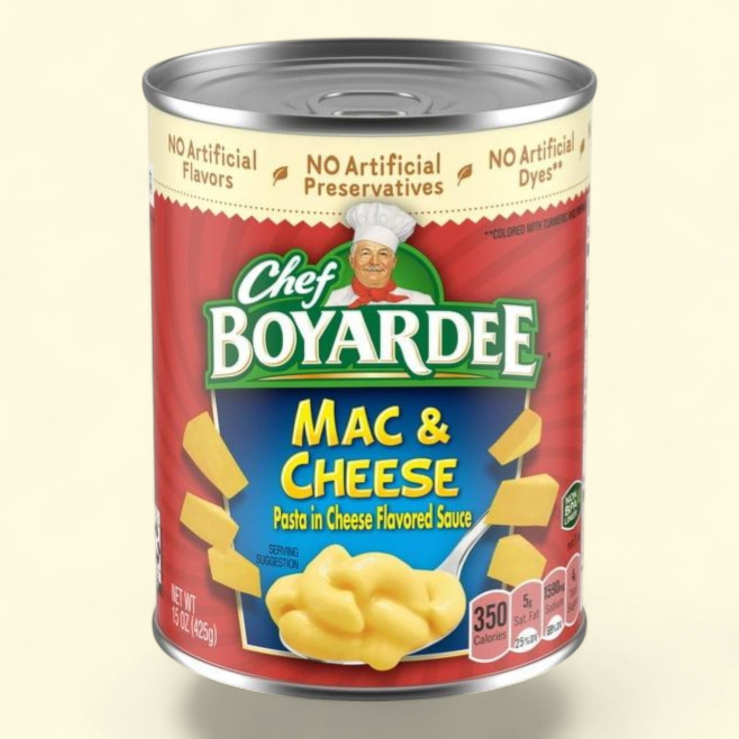 Chef Boyardee Mac and Cheese, 15 oz. Can — authentic US product shipped worldwide by Treatspree