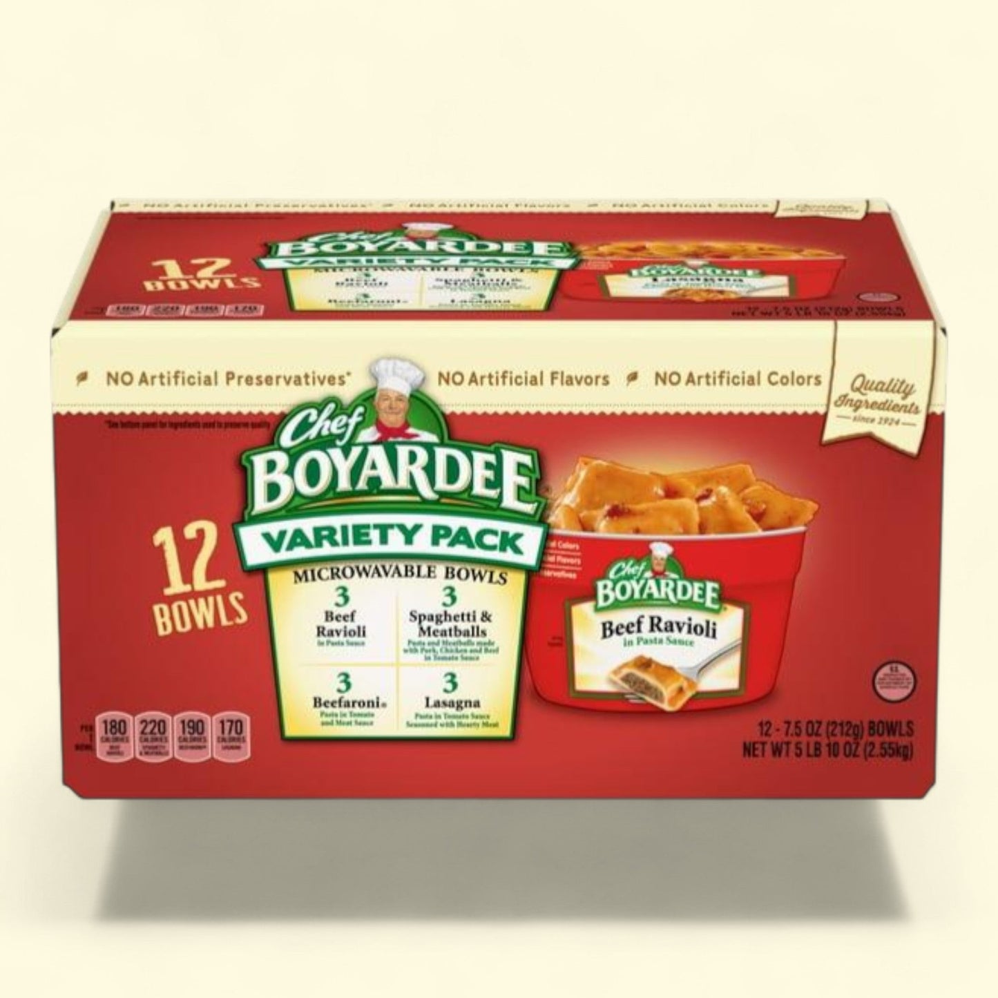 Chef Boyardee Club Variety Pack, 90 oz. — authentic US product shipped worldwide by Treatspree