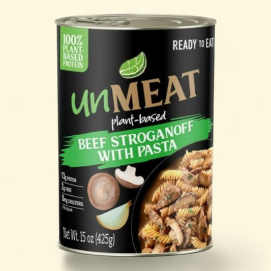 unMEAT Plant-Based Beef Stroganoff with Pasta, 15oz