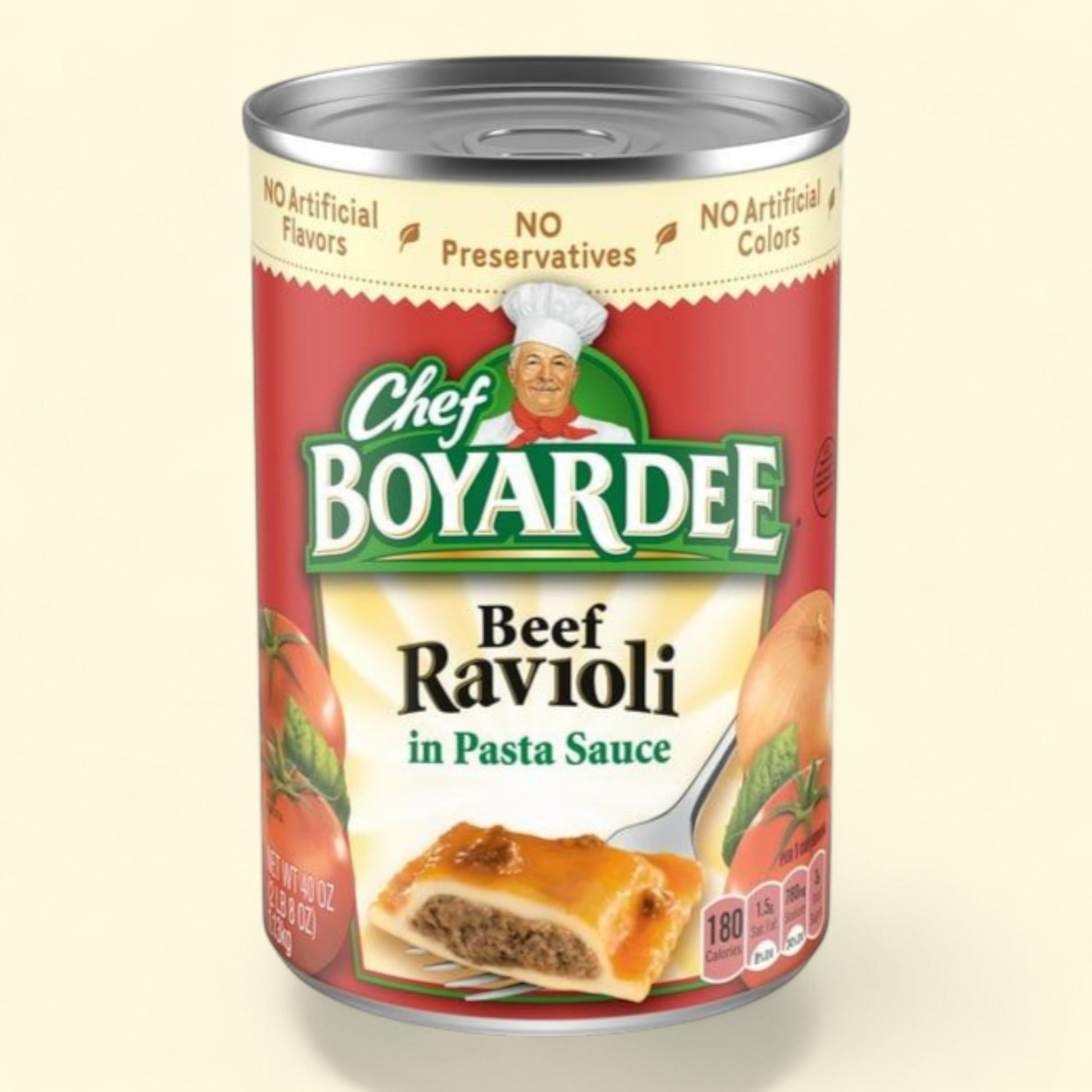 Chef Boyardee Beef Ravioli, 40 oz. Can — authentic US product shipped worldwide by Treatspree
