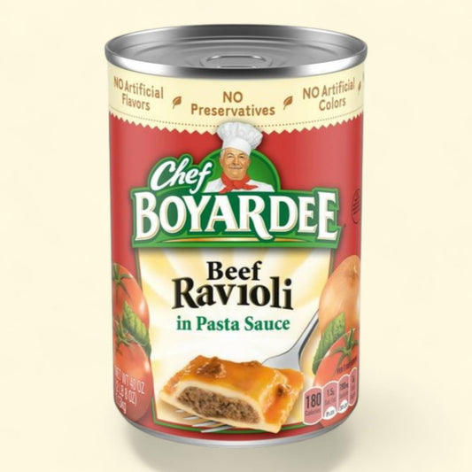 Chef Boyardee Beef Ravioli, 40 oz. Can — authentic US product shipped worldwide by Treatspree