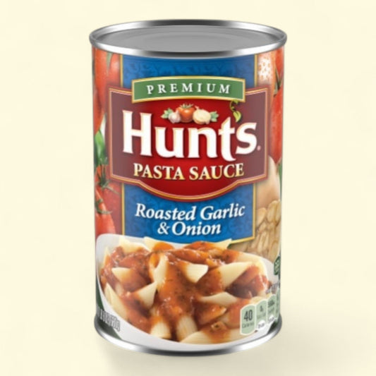 Hunt's Pasta Sauce, Roasted Garlic and Onion, 24 oz