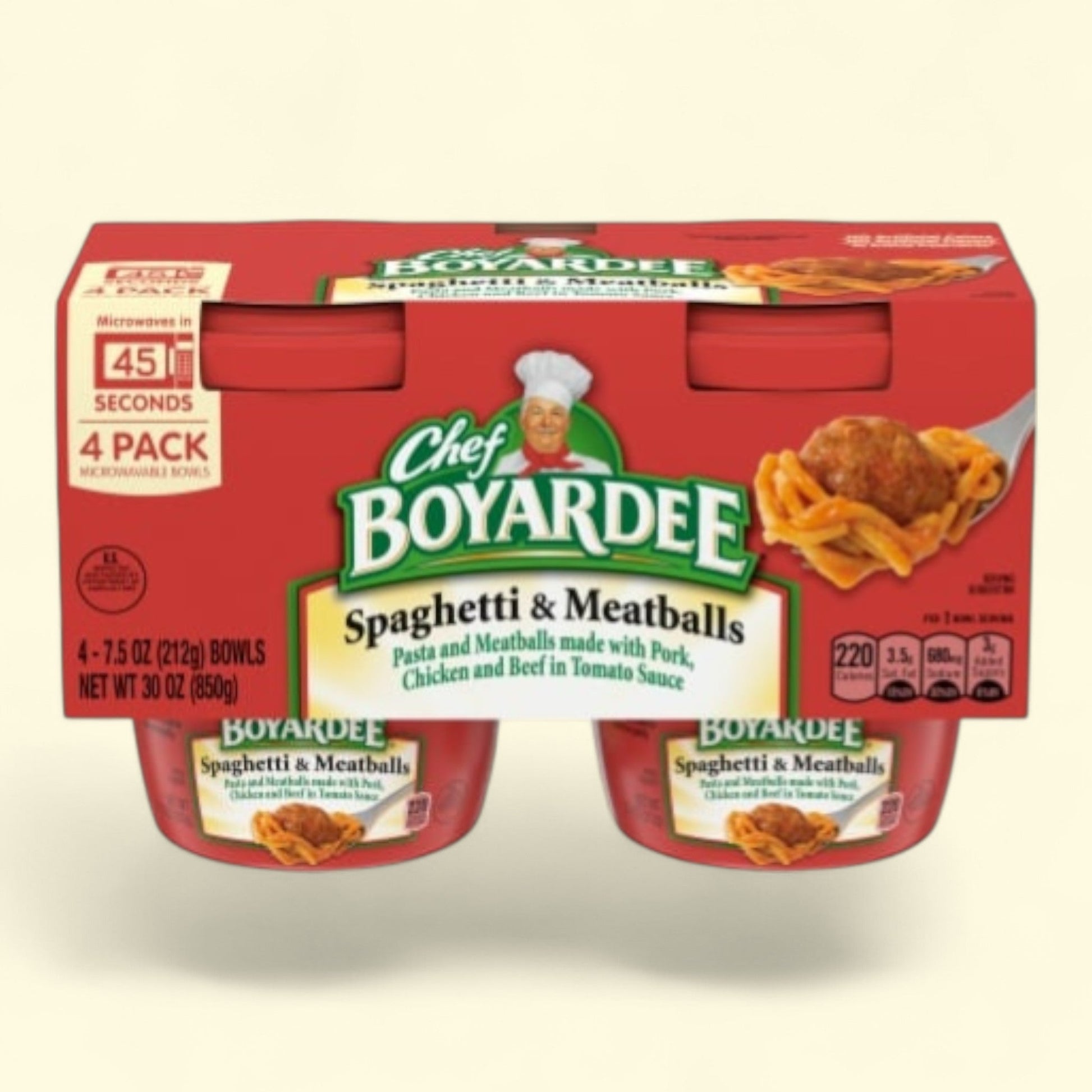 Chef Boyardee Spaghetti & Meatballs, 30 oz — authentic US product shipped worldwide by Treatspree