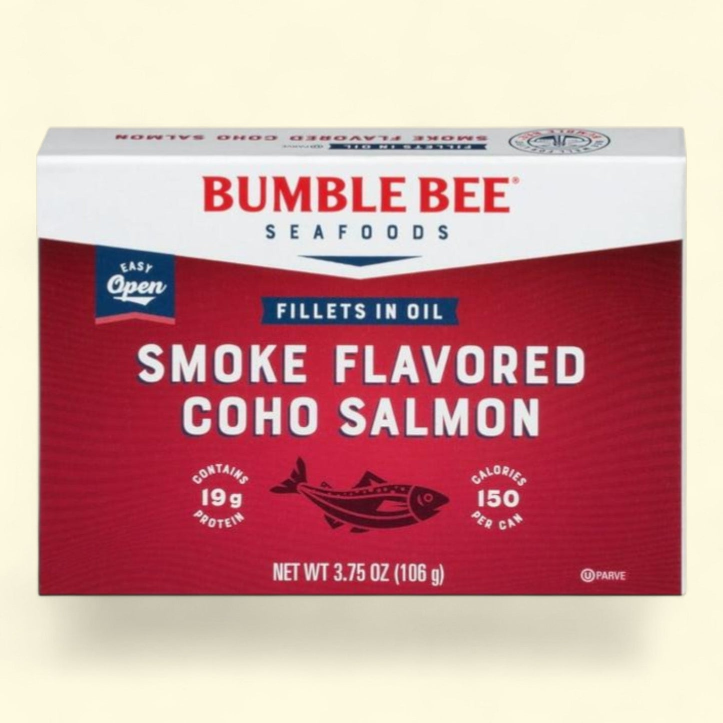Bumble Bee Coho Salmon Fillets in Oil, 3.75 oz