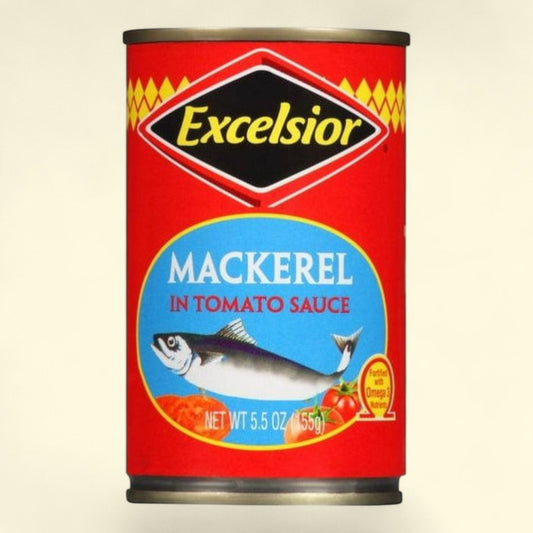 Excelsior Mackerel in Tomato Sauce, 5.5 oz