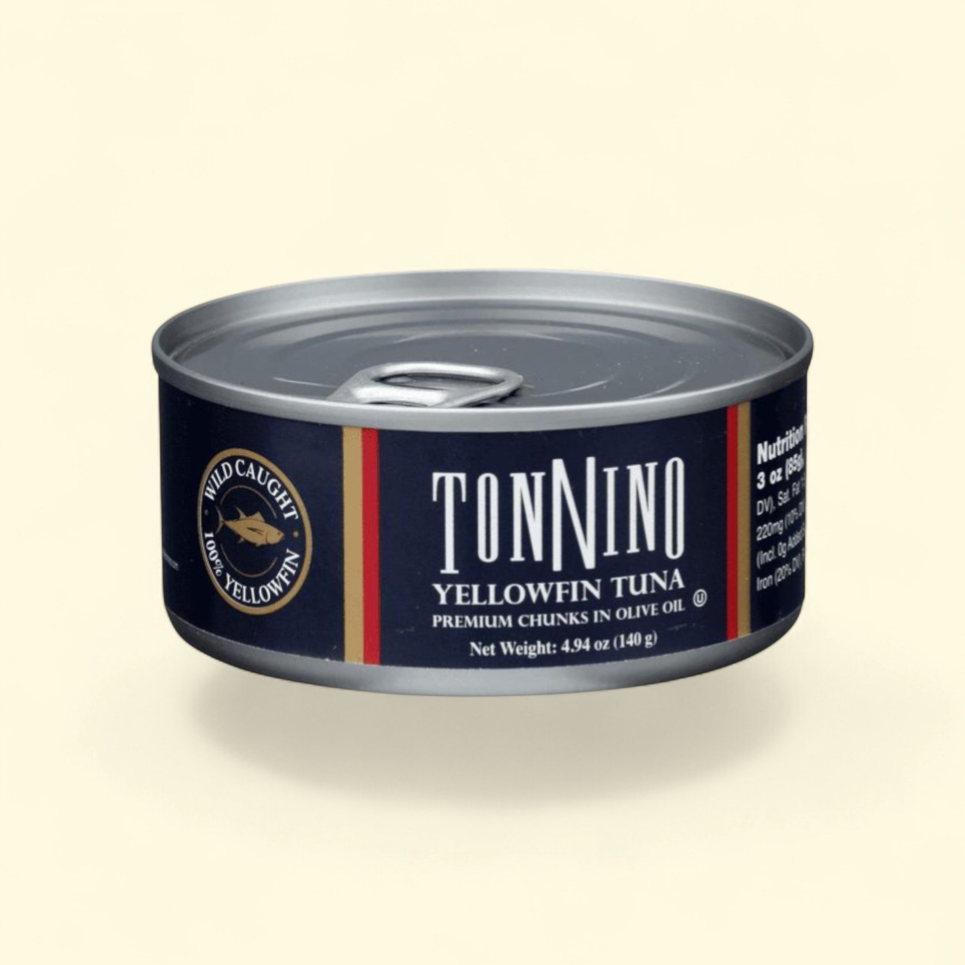 Tonnino Yellowfin Tuna Chunks, 4.94 oz, Can — authentic US product shipped worldwide by Treatspree
