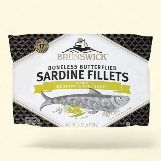 Brunswick Sardine Fillets, 3.75 oz