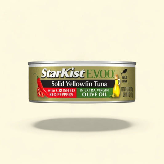 StarKist Solid Yellowfin Tuna with Crushed Red Peppers in Extra Vir... — authentic US product shipped worldwide by Treatspree