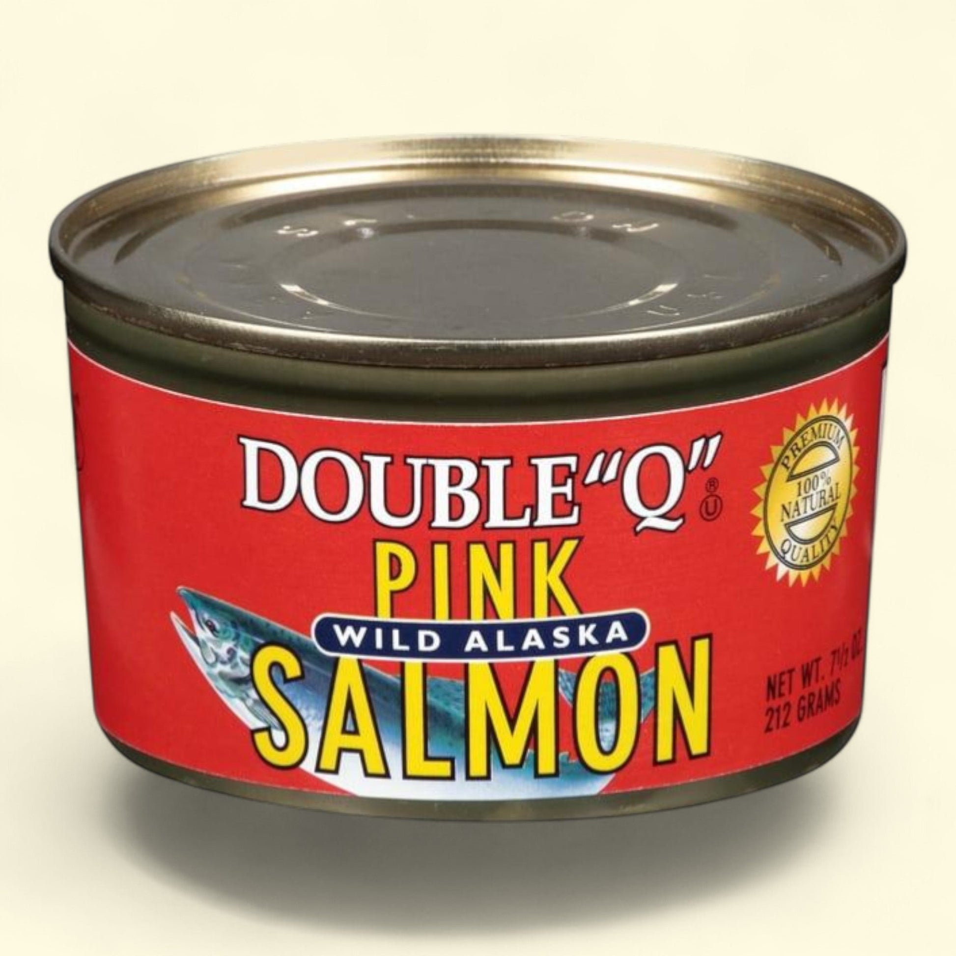 Double "Q" Wild Alaskan Canned Pink Salmon, 7.5 oz — authentic US product shipped worldwide by Treatspree