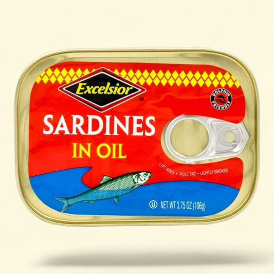 Excelsior Sardines in Oil, 3.75 oz