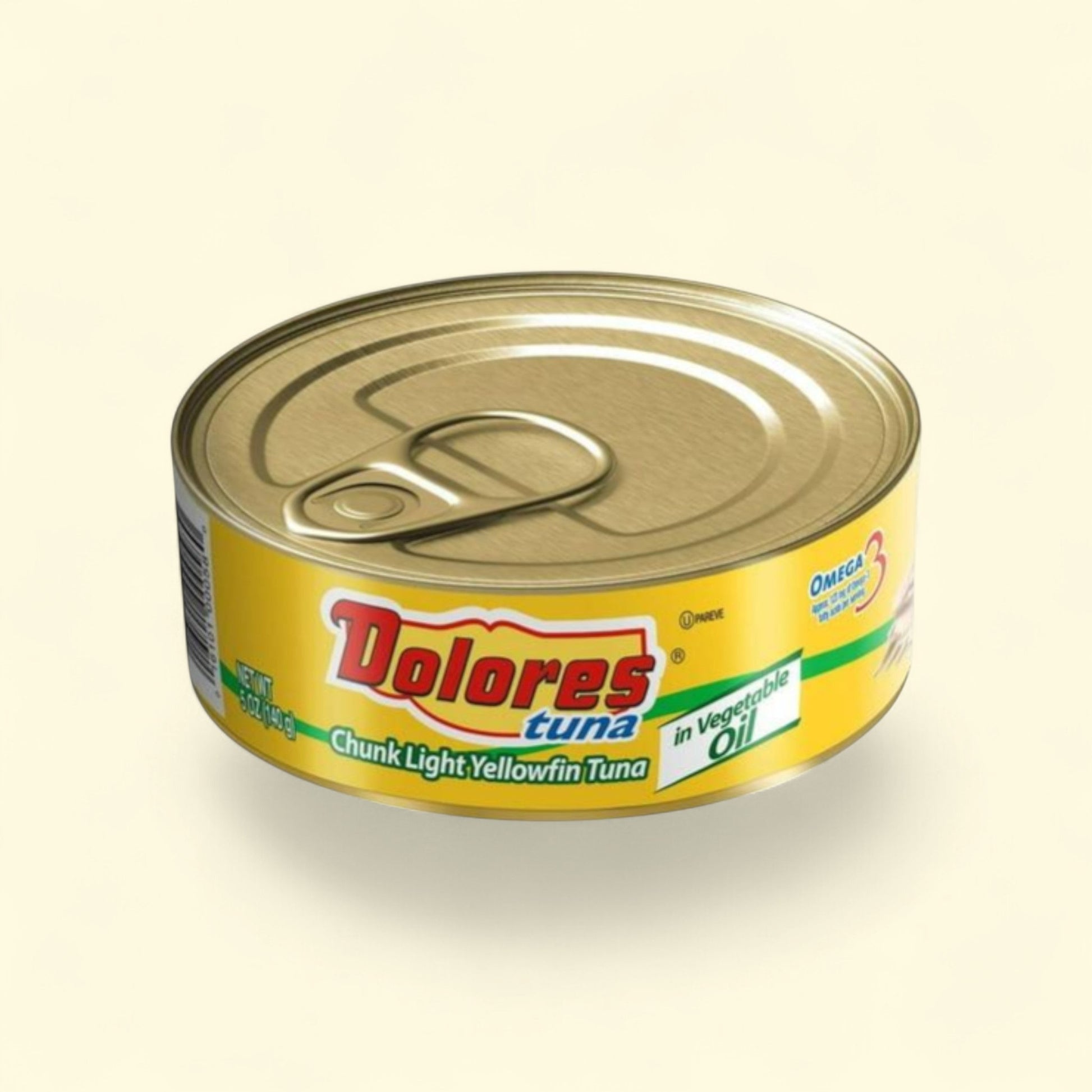 Dolores Tuna, Chunk Light Yellowfin Tuna in Vegetable Oil, 5 oz — authentic US product shipped worldwide by Treatspree
