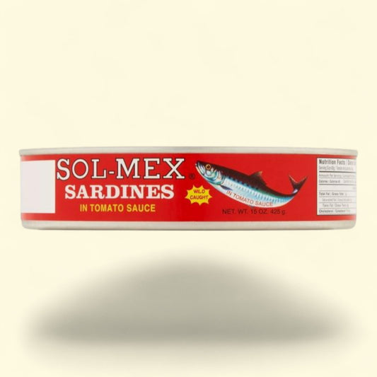Sol-Mex Sardines in Tomato Sauce, 15 Oz