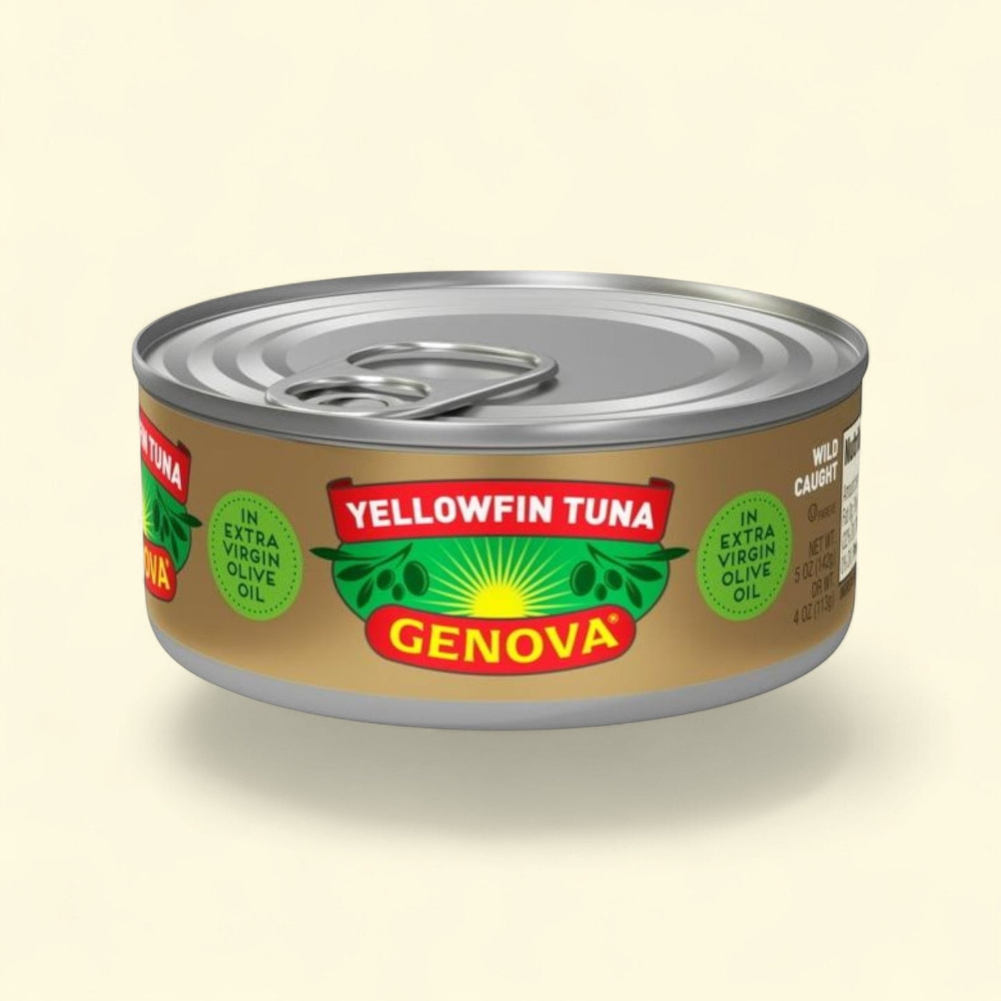 Genova Yellowfin Tuna, 5 oz Can — authentic US product shipped worldwide by Treatspree
