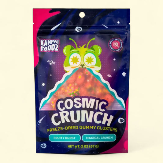 Kanpai Foodz Freeze Dried Candy, Cosmic Crunch, 2oz