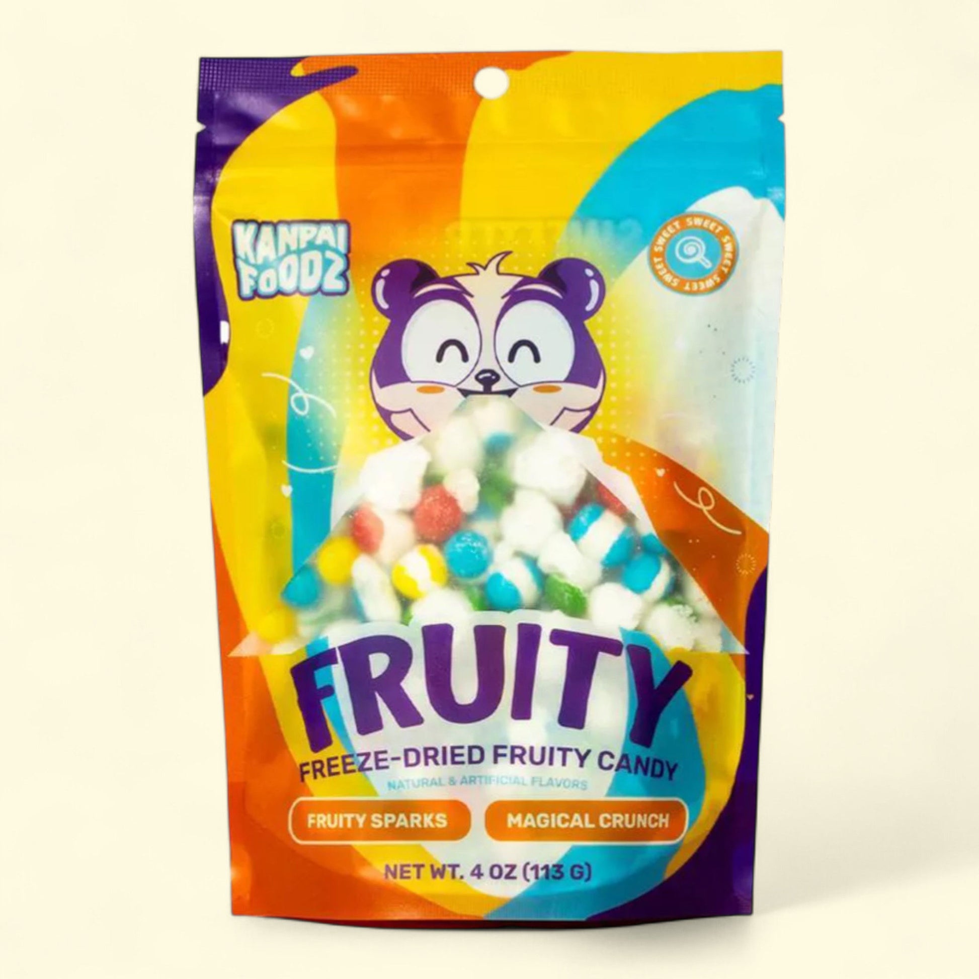 Kanpai Foodz Freeze Dried Candy, Fruity, 4oz