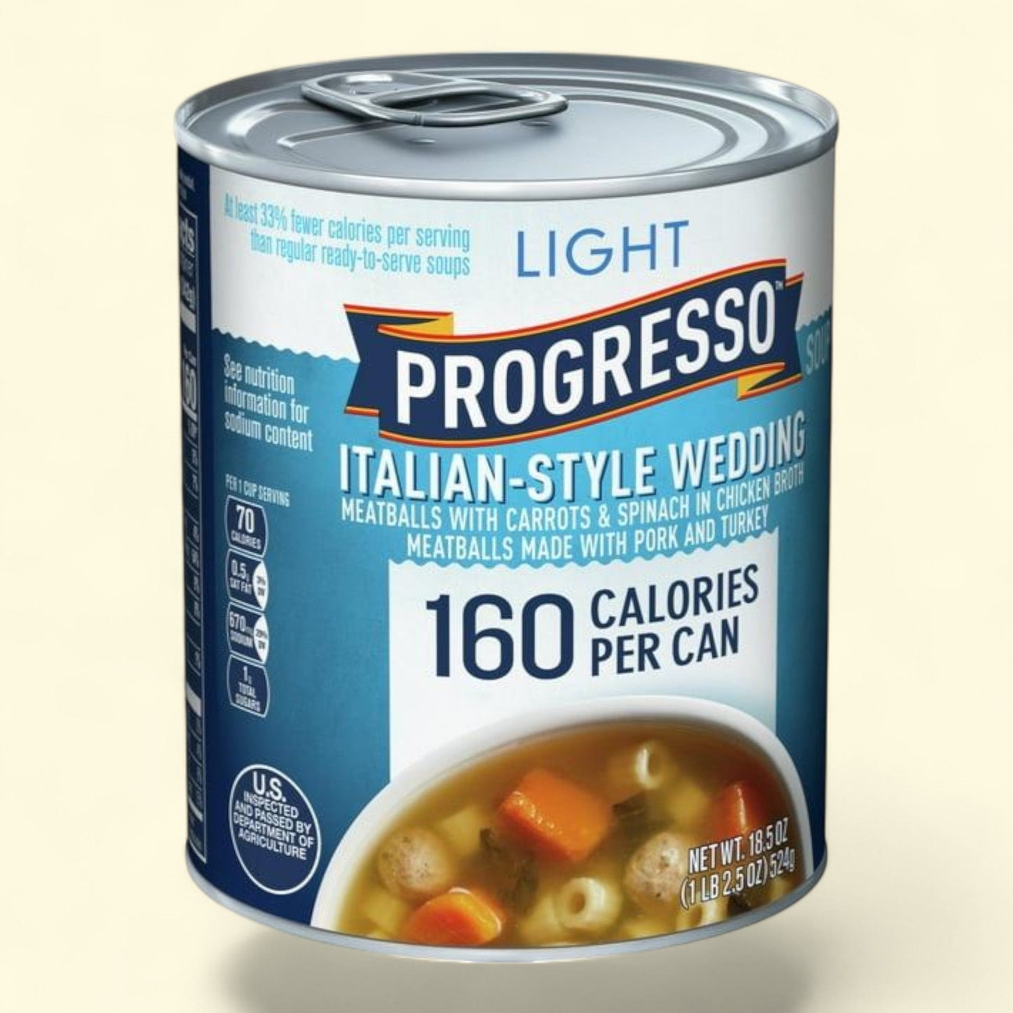Progresso Light Italian-Style Wedding Soup, 18.5 oz