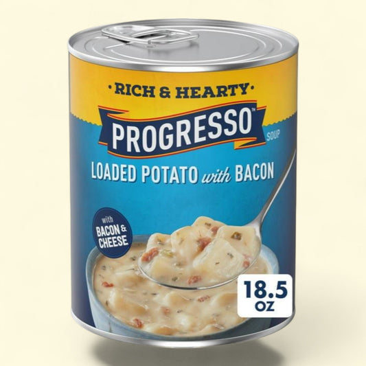 Progresso Loaded Potato with Bacon and Cheese Soup, 18.5 oz