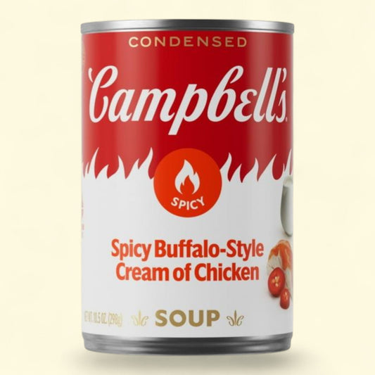Campbell's Spicy Buffalo-Style Cream of Chicken Soup, 10.5 oz Can