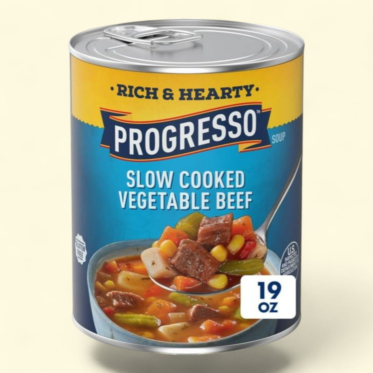 Progresso Rich & Hearty, Vegetable Beef Soup, 19 oz.
