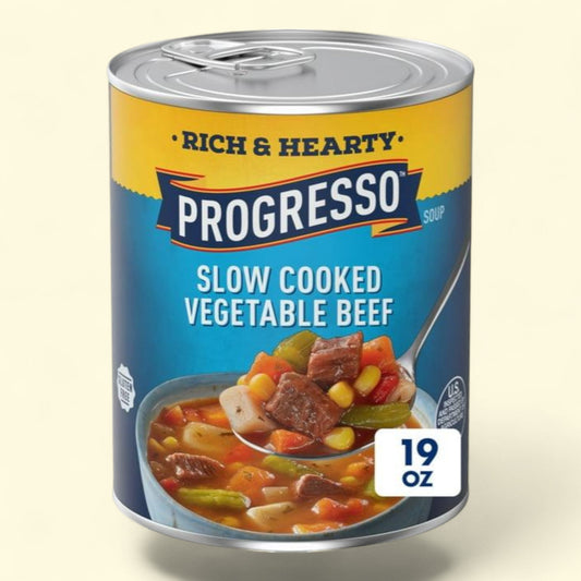 Progresso Rich & Hearty, Vegetable Beef Soup, 19 oz.