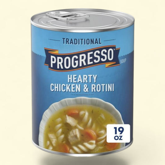Progresso Traditional Hearty Chicken & Rotini Soup, 19 oz.